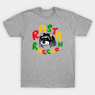 Rasta Racoon T-Shirt